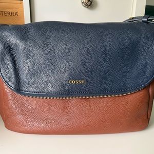 Fossil Preston Fold Over Bag